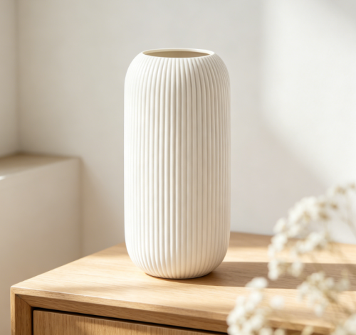 Modern Textured Ceramic Vase