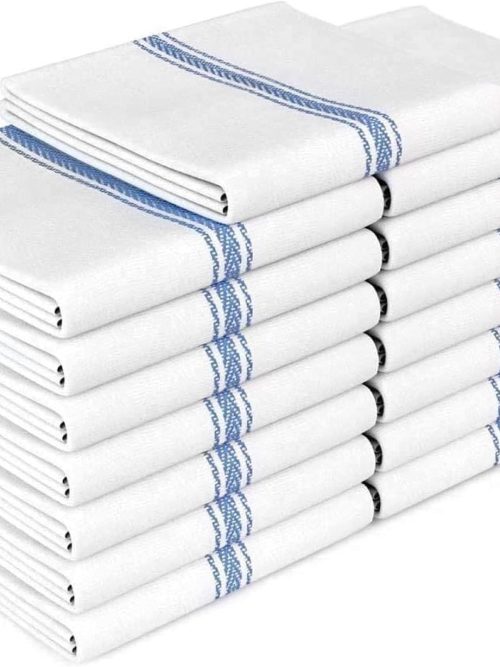 Thickened pure cotton kitchen cloth: highly absorbent and machine-washable