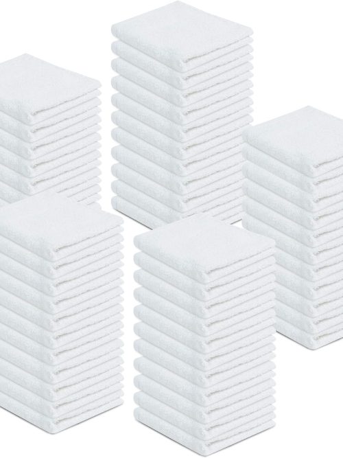 Pure cotton terry cleaning cloth: multifunctional, absorbent, and durable