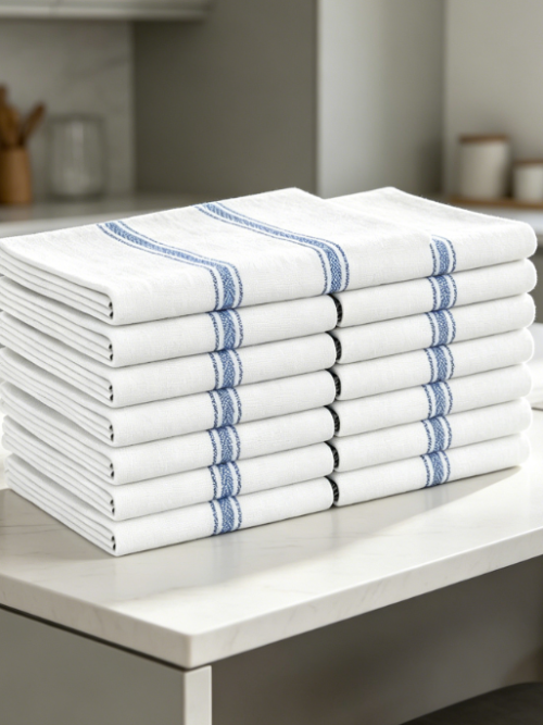 Thickened pure cotton absorbent kitchen cloth